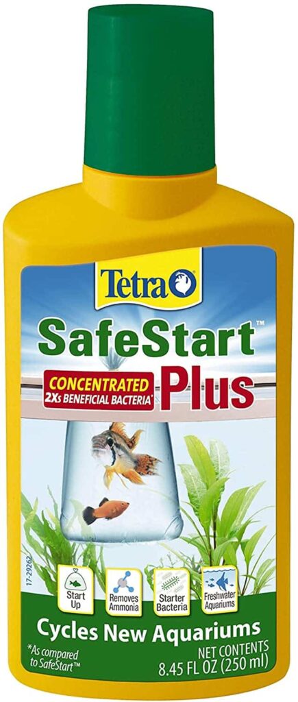 Tetra SafeStart Plus en fondo blanco